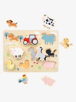 Puzzle à Encastrer Ferme En Bois FSC® Multicolore - Vertbaudet 11 Puzzle à Encastrer Ferme En Bois FSC® Multicolore - Vertbaudet -Enfants Jouets Magasin puzzle a encastrer ferme en bois fsc 3