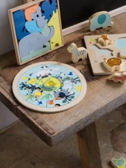 Puzzle Chunky Jungle En Bois FSC® Multicolore - Vertbaudet 7 Puzzle Chunky Jungle En Bois FSC® Multicolore - Vertbaudet -Enfants Jouets Magasin puzzle chunky jungle en bois fsc 1