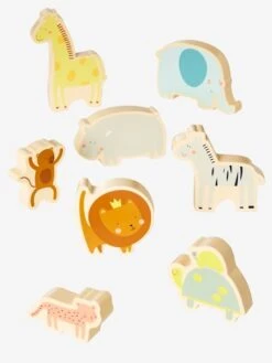 Puzzle Chunky Jungle En Bois FSC® Multicolore - Vertbaudet 9 Puzzle Chunky Jungle En Bois FSC® Multicolore - Vertbaudet -Enfants Jouets Magasin puzzle chunky jungle en bois fsc 3