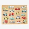 Puzzle Des Véhicules En Bois FSC® Multicolore - Vertbaudet -Enfants Jouets Magasin puzzle des vehicules en bois fsc