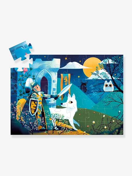 Puzzle Le Chevalier De La Pleine Lune 36 Pièces DJECO Bleu - Djeco 4 Puzzle Le Chevalier De La Pleine Lune 36 Pièces DJECO Bleu - Djeco – Image 2