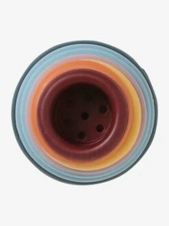 Pyramide à Empiler En Silicone Multicolor - Vertbaudet -Enfants Jouets Magasin pyramide a empiler en silicone 2