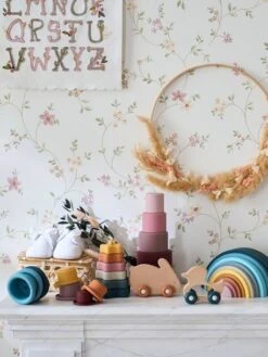 Pyramide à Empiler En Silicone Multicolor - Vertbaudet -Enfants Jouets Magasin pyramide a empiler en silicone 4