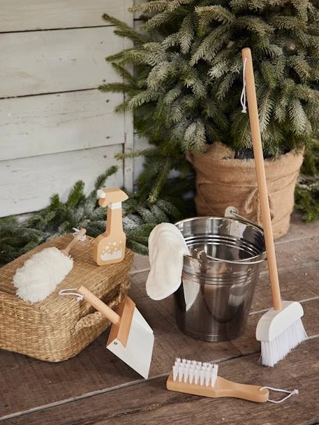 Set De Ménage En Bois FSC® Multicolore - Vertbaudet 3 Set De Ménage En Bois FSC® Multicolore - Vertbaudet