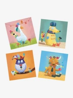 Stickers Créer Des Animaux DJECO Multicolore - Djeco 9 Stickers Créer Des Animaux DJECO Multicolore - Djeco -Enfants Jouets Magasin stickers creer des animaux djeco 3