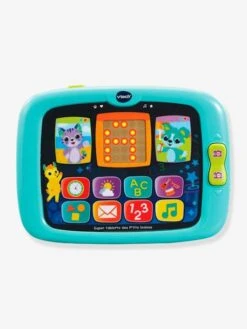 Super Tablette Des P'tits Loulous - VTECH Bleu - Toutes Les Marques