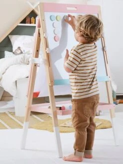 Tableau 4 En 1 En Bois FSC® Vert - Vertbaudet -Enfants Jouets Magasin tableau 4 en 1 en bois fsc 2