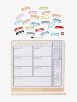 Tableau Organisateur De Semaine Gris - Vertbaudet 9 Tableau Organisateur De Semaine Gris - Vertbaudet -Enfants Jouets Magasin tableau organisateur de semaine 3
