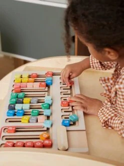 Tablette De Lecture Et D'écriture En Bois FSC® Multicolore - Vertbaudet -Enfants Jouets Magasin tablette de lecture et decriture en bois fsc 3