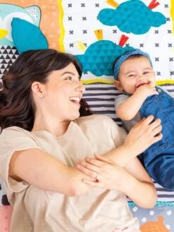 Tapis De Jeu Multi Activités Sensoriel Géant Infantino Vert - Infantino -Enfants Jouets Magasin tapis de jeu multi activites sensoriel geant infantino 3