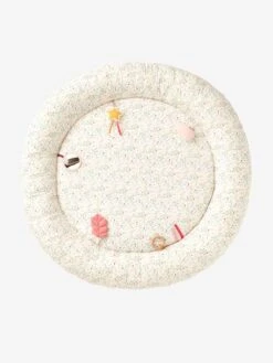 Tapis D'éveil Avec Arches Florettes Ecru / Multico - Vertbaudet -Enfants Jouets Magasin tapis deveil avec arches florettes 2