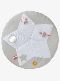 Tapis D'éveil Pluie D'étoiles Blanc Imprimé - Vertbaudet -Enfants Jouets Magasin tapis deveil pluie detoiles 3