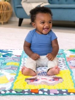 Tapis Géant Découverte Des Sens - INFANTINO Multicolore - Infantino -Enfants Jouets Magasin tapis geant decouverte des sens infantino 3