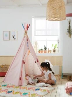 Tipi Réversible Petite Sioux Rose - Vertbaudet -Enfants Jouets Magasin tipi reversible petite sioux 2