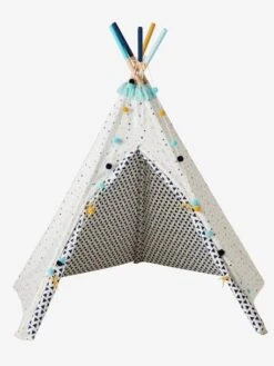 Tipi Réversible Sioux Blanc - Vertbaudet -Enfants Jouets Magasin tipi reversible sioux 2
